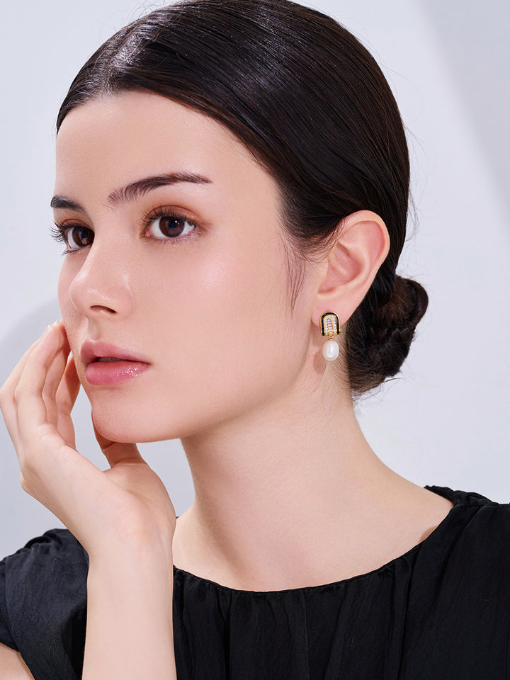 Top Grade Freshwater Pearl Earrings WE01028 | DECO