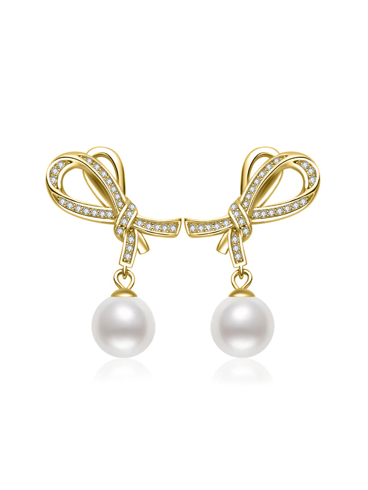 Anting Mutiara Air Tawar Gred Atas WE01038 | RIBBON