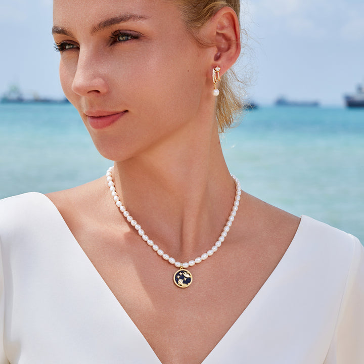 Collier de perles d'eau douce New Yorker Verseau WN00152