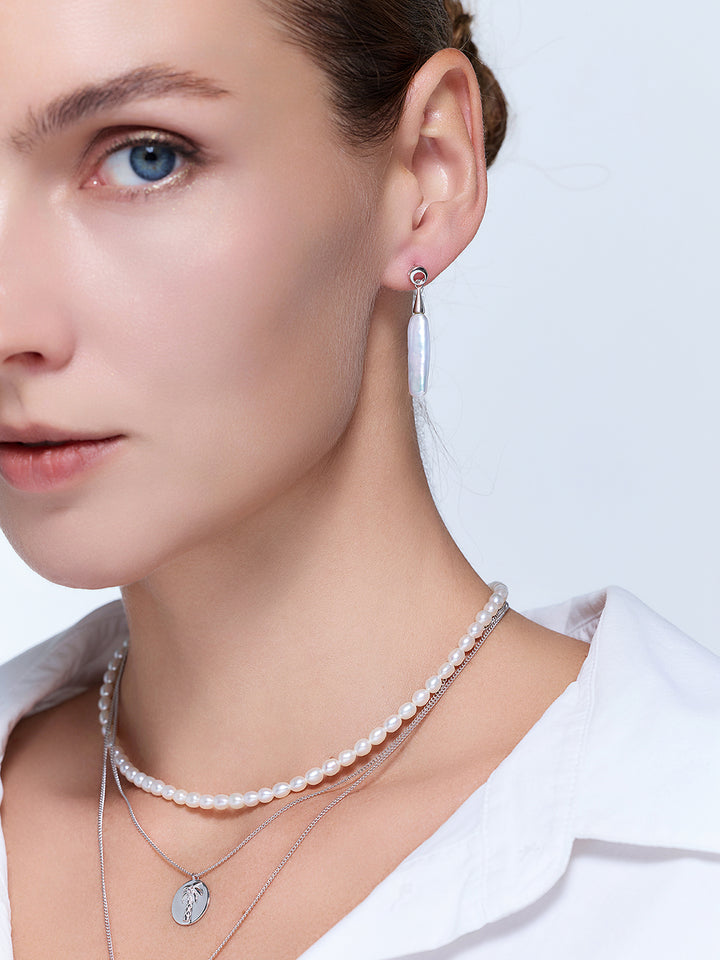 Anting-anting Mutiara Air Tawar Baroque WE01056 | RHYTHM