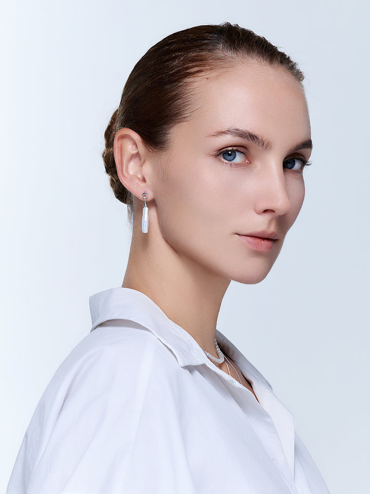 Anting-anting Mutiara Air Tawar Baroque WE01056 | RHYTHM