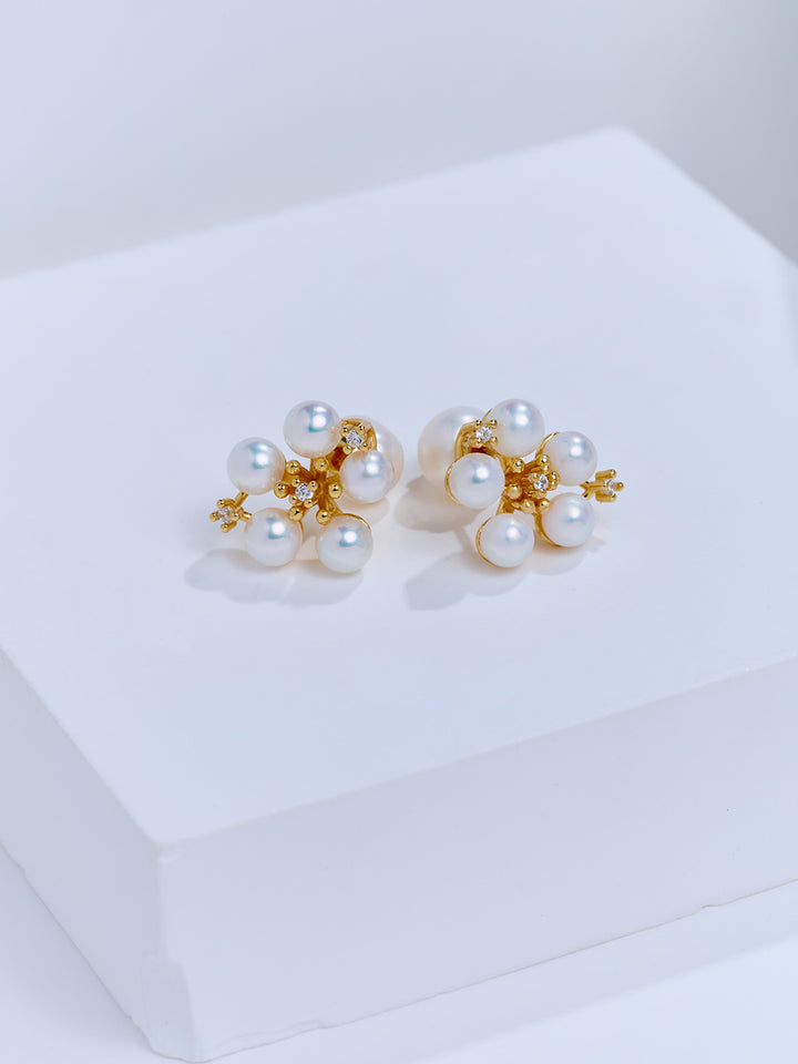 Top Grade Freshwater Pearl Earrings WE01062 | GARDENS