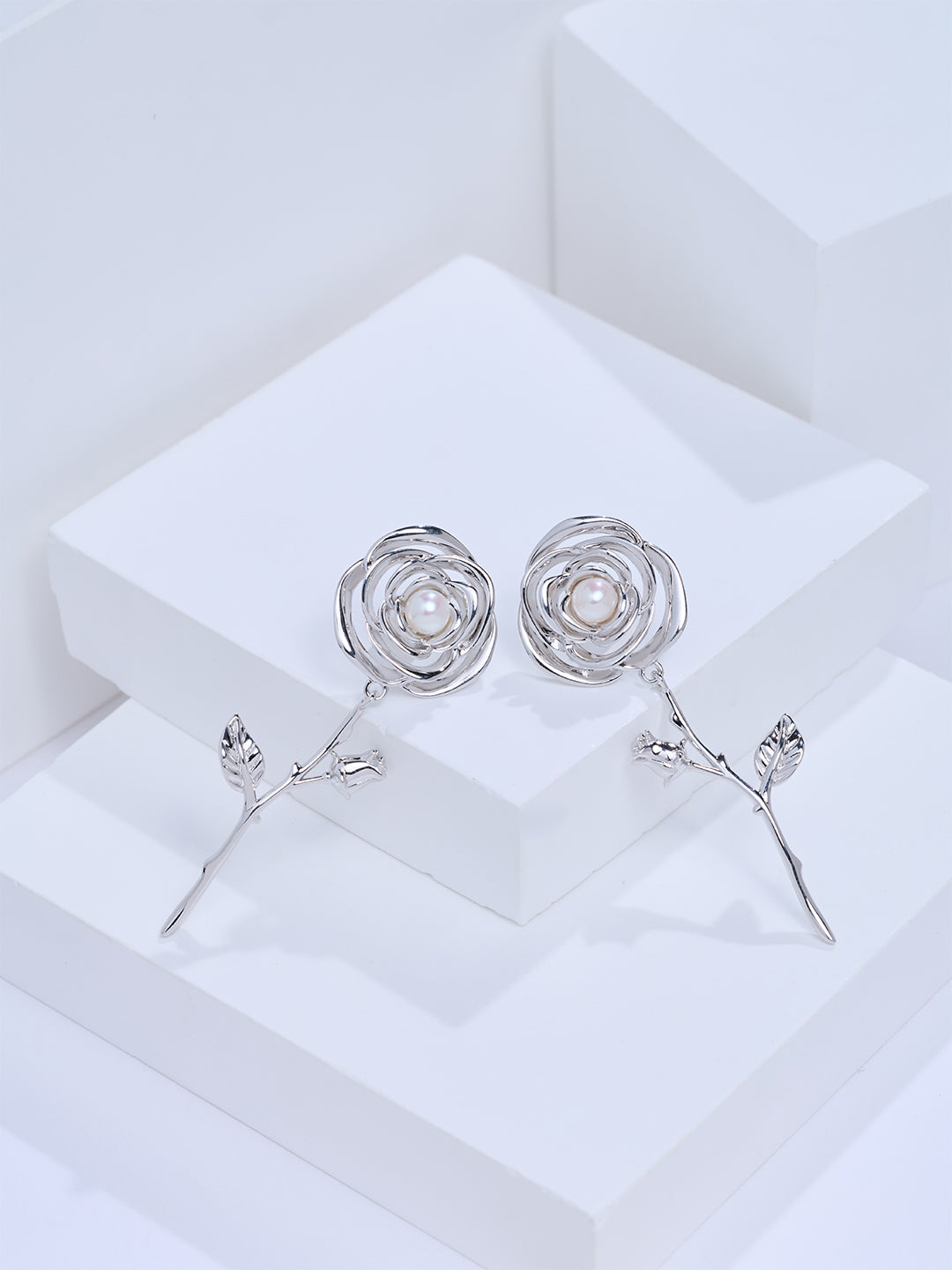 Top Grade Freshwater Pearl Earrings WE01063 | ROSE