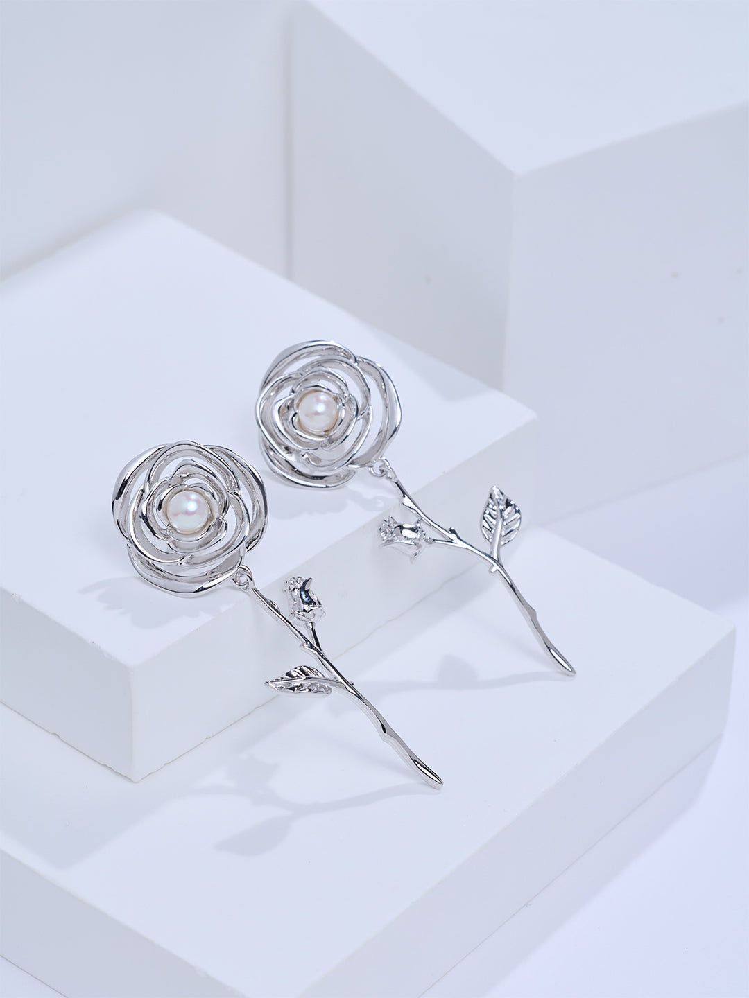 Top Grade Freshwater Pearl Earrings WE01063 | ROSE