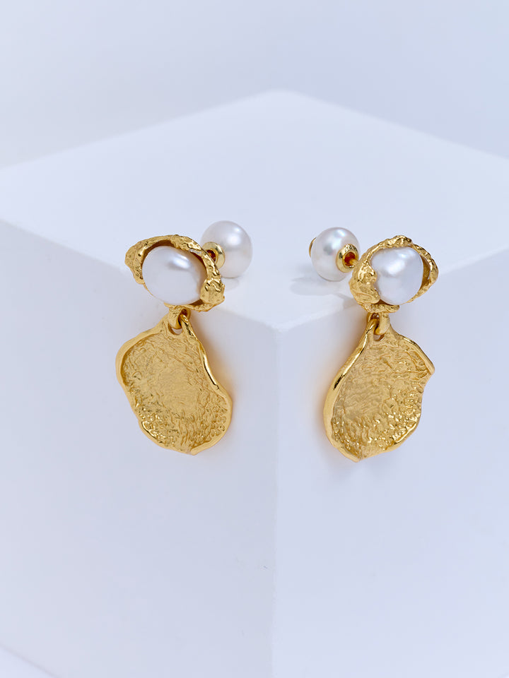 Elegant Freshwater Pearl Earrings WE01069 | SANDS