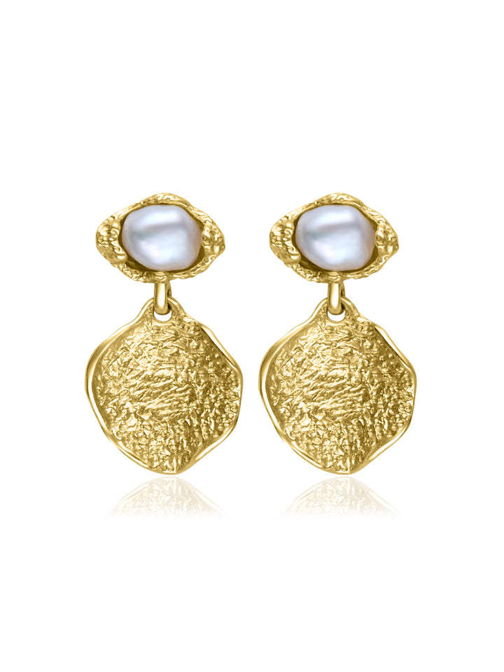 Elegant Freshwater Pearl Earrings WE01069 | SANDS