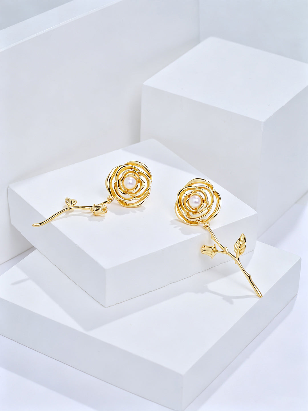 Top Grade Freshwater Pearl Earrings WE01078 | ROSE