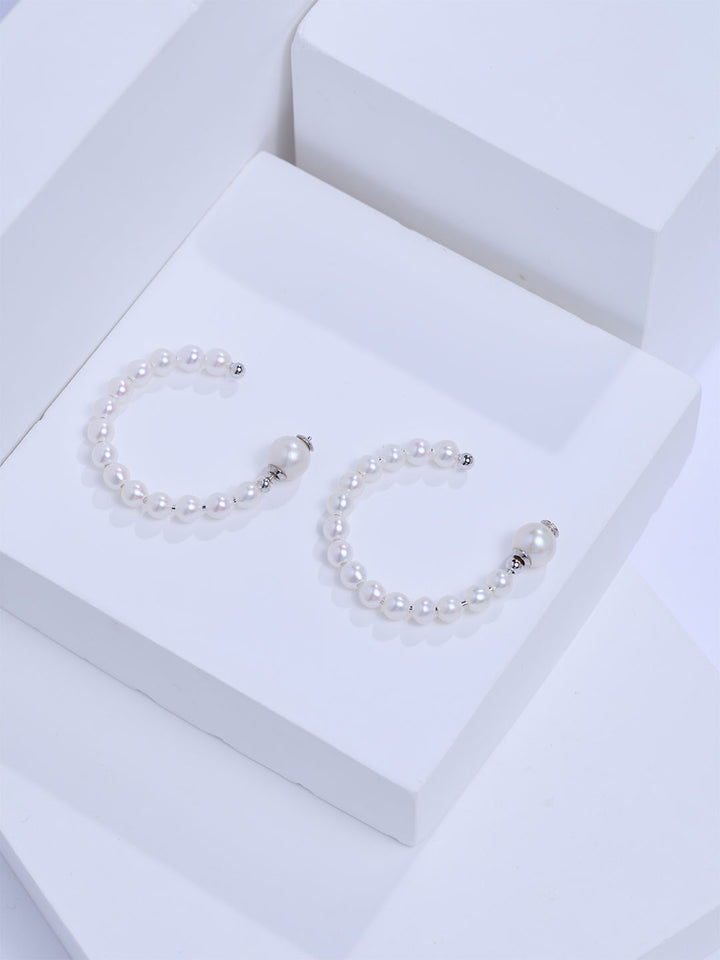 Elegant Freshwater Pearl Earrings WE01081