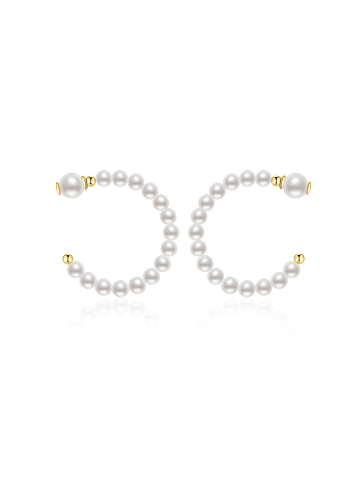 Elegant Freshwater Pearl Earrings WE01082