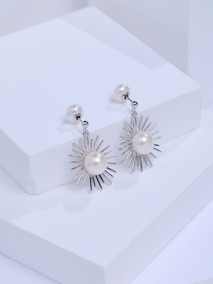 Top Grade Freshwater Pearl Earrings WE01083 | LADY BOSS