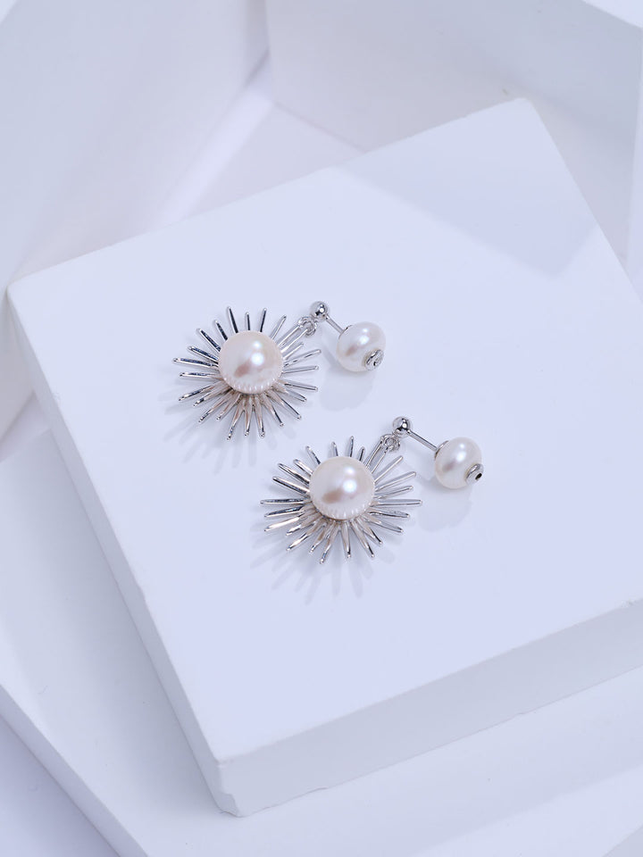 Top Grade Freshwater Pearl Earrings WE01083 | LADY BOSS