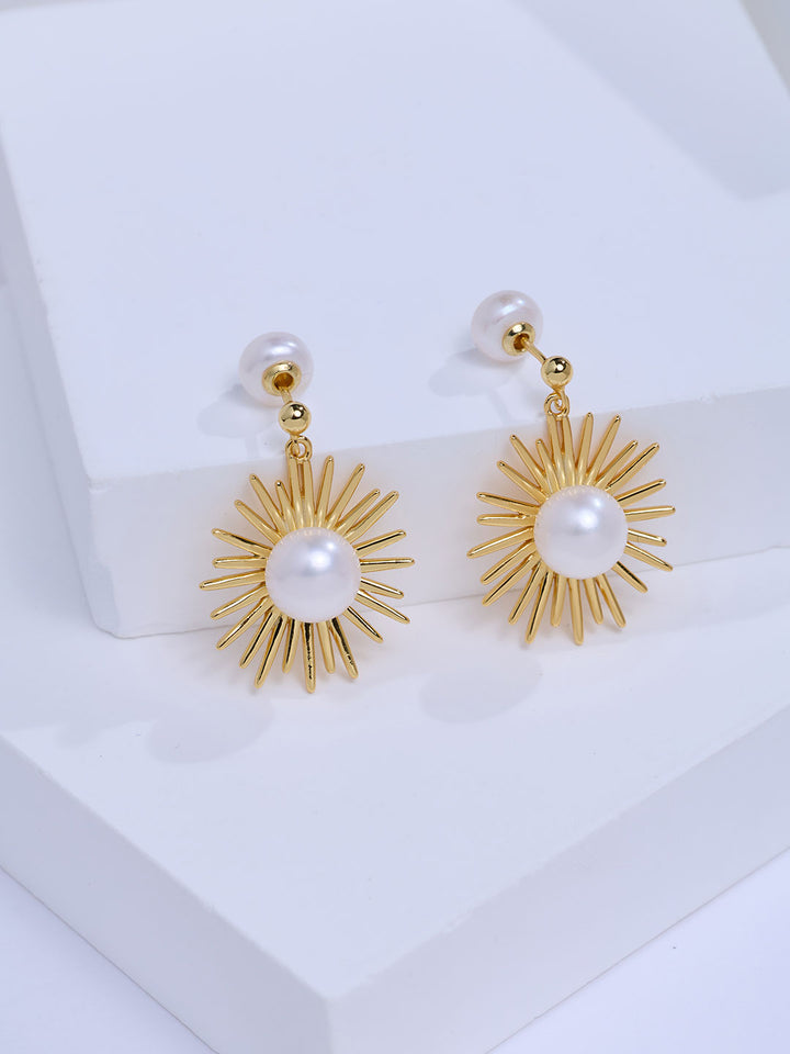 Top Grade Freshwater Pearl Earrings WE01084 | LADY BOSS