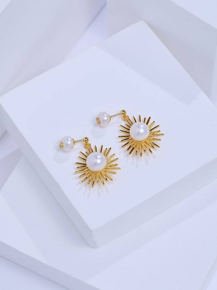 Top Grade Freshwater Pearl Earrings WE01084 | LADY BOSS