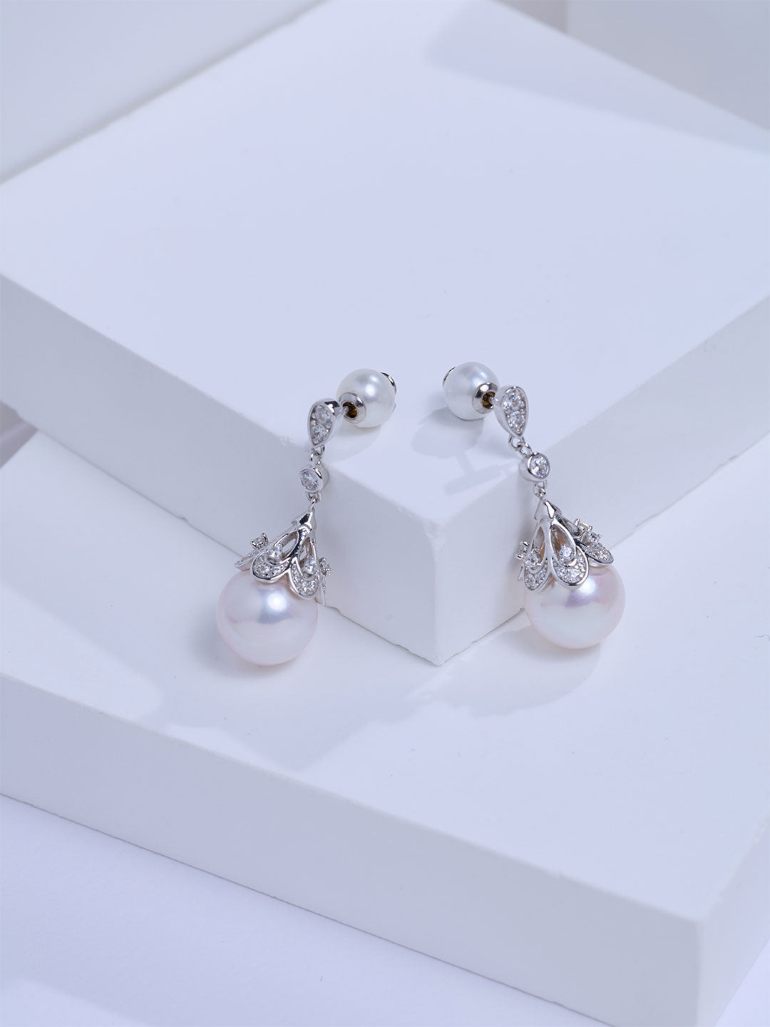 Top Lustre Edison Pearl Earrings WE01088