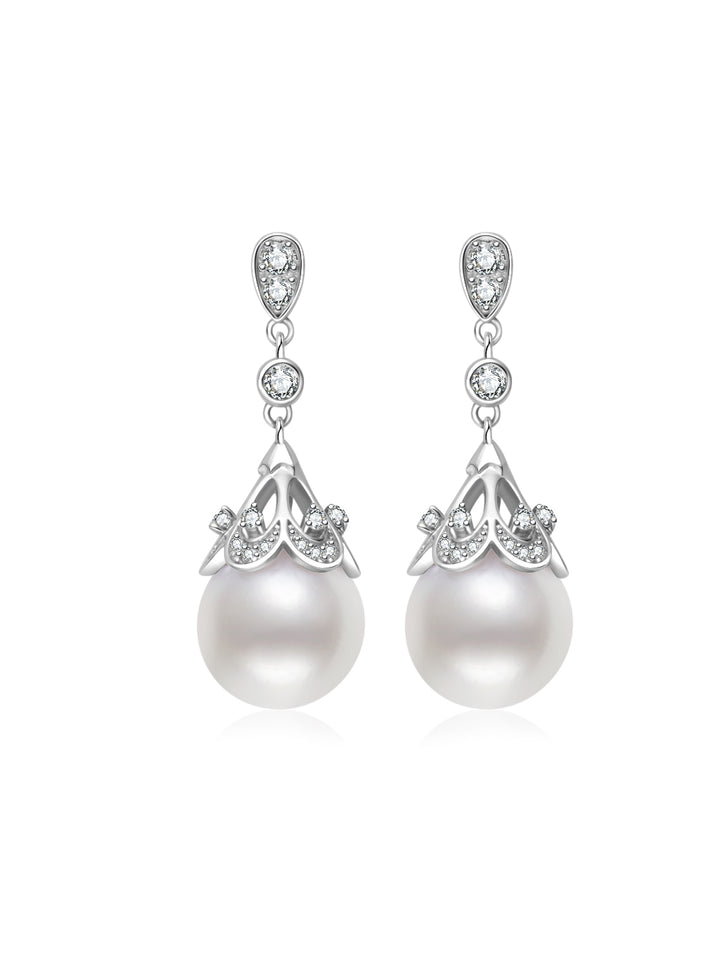Top Lustre Edison Pearl Earrings WE01088