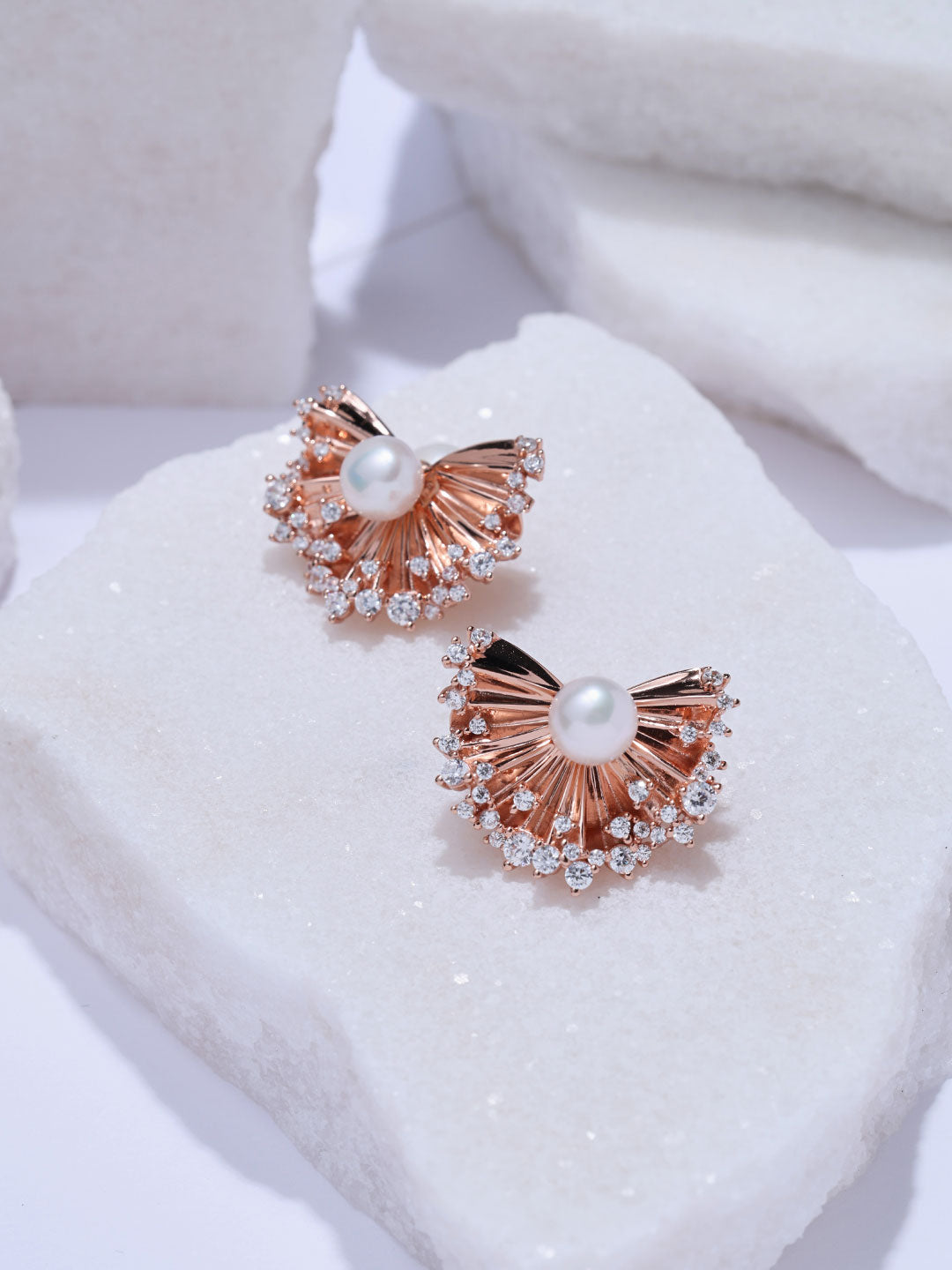 Top Grade Freshwater Pearl Earrings WE01102 | LADY BOSS