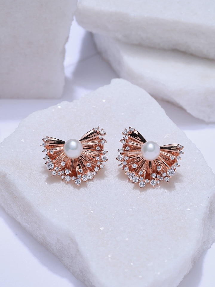 Top Grade Freshwater Pearl Earrings WE01102 | LADY BOSS