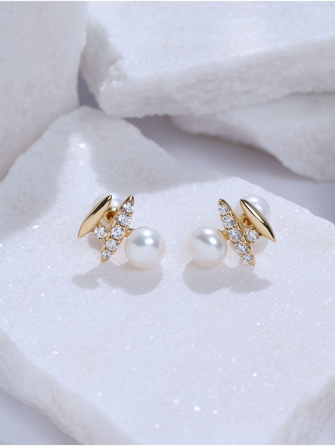 Top Grade Freshwater Pearl Earrings WE01105 | MARINA BAY