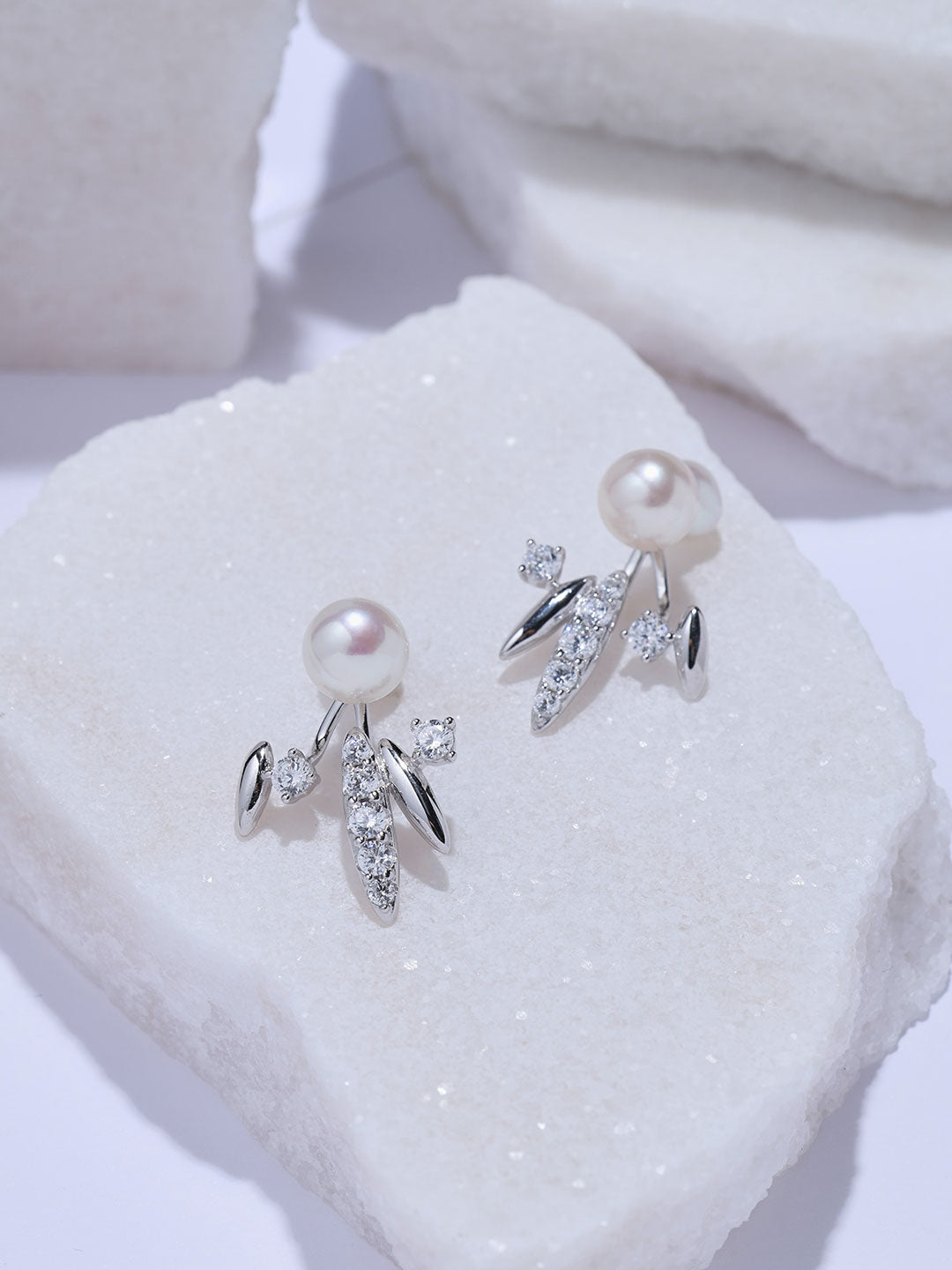 Top Grade Freshwater Pearl Earrings WE01112 | MARINA BAY