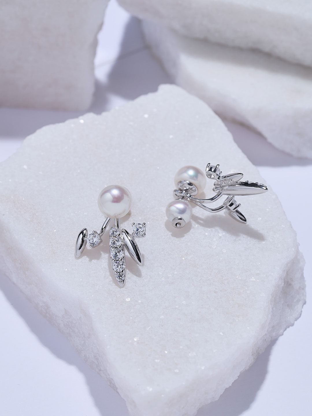 Top Grade Freshwater Pearl Earrings WE01112 | MARINA BAY