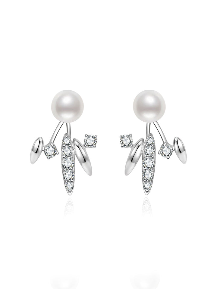 Top Grade Freshwater Pearl Earrings WE01112 | MARINA BAY