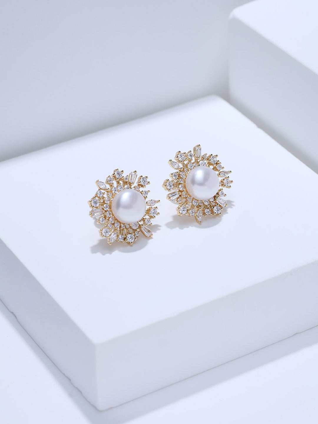 Top Grade Freshwater Pearl Earrings WE01116 | STARRY