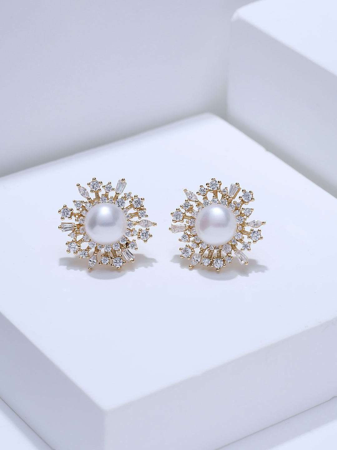 Top Grade Freshwater Pearl Earrings WE01116 | STARRY