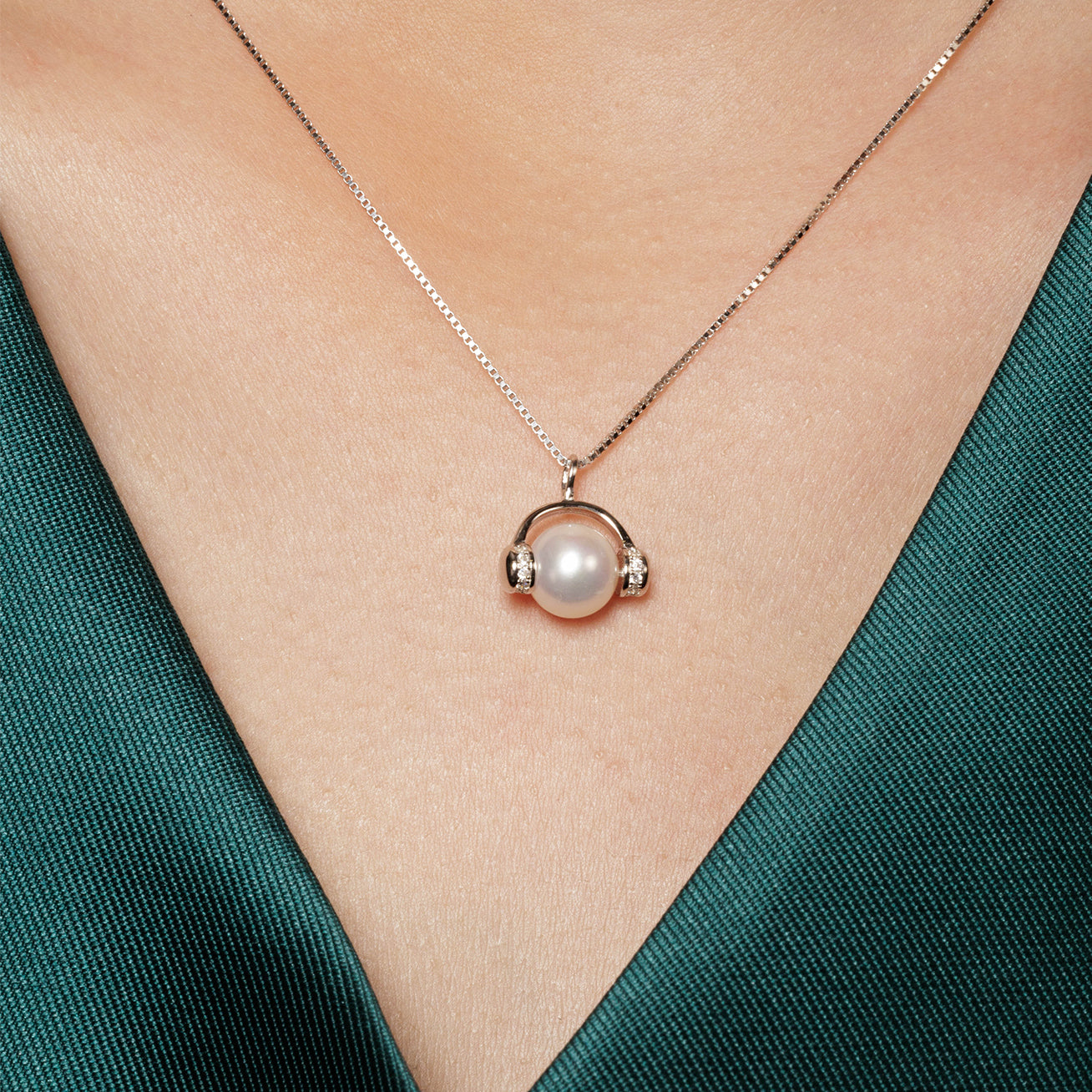 Wonderland Freshwater Pearl Necklace WN00039 - PEARLY LUSTRE