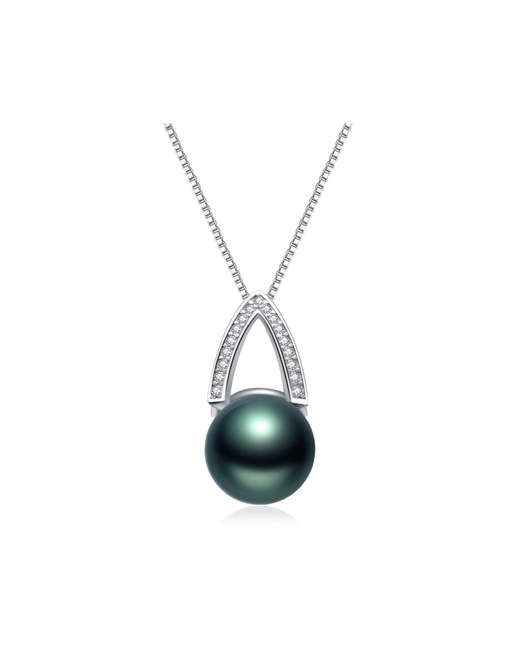 Elegante collana di perle di Tahiti WN00073