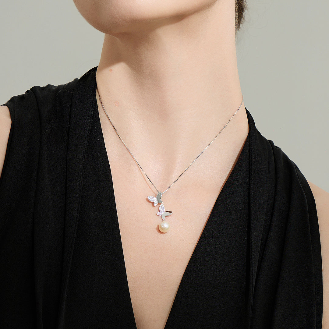 Elegant Freshwater Pearl Necklace WN00083 | GARDENS