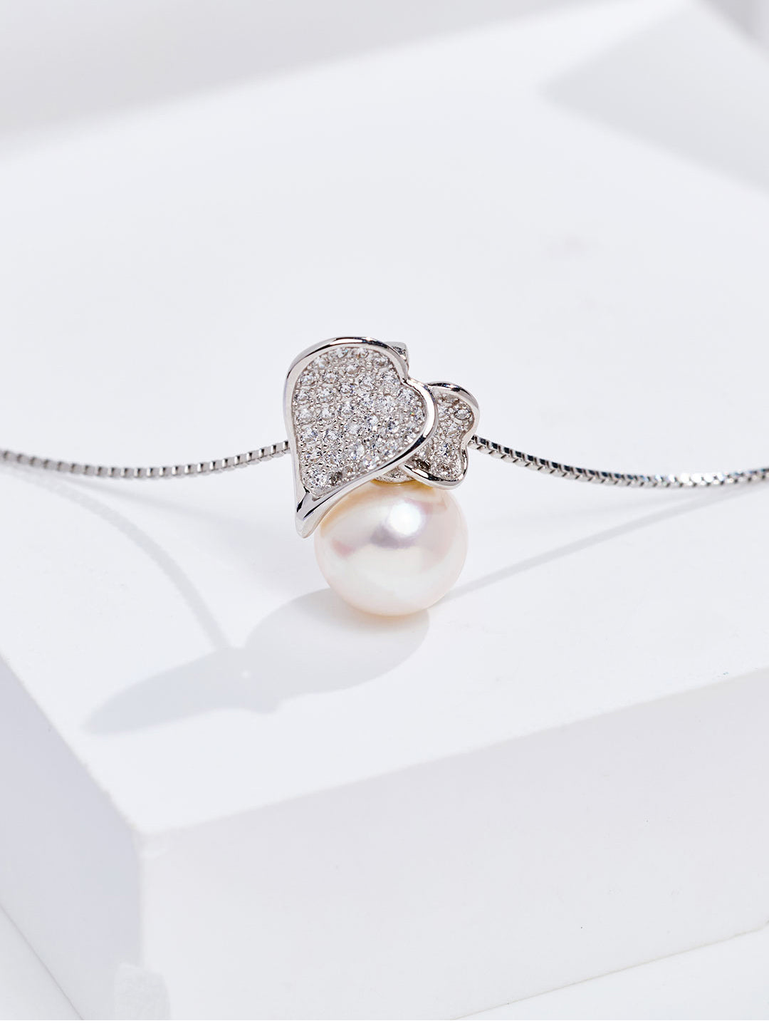 Collar de perlas de agua dulce de primera calidad WN00096 | JARDINES