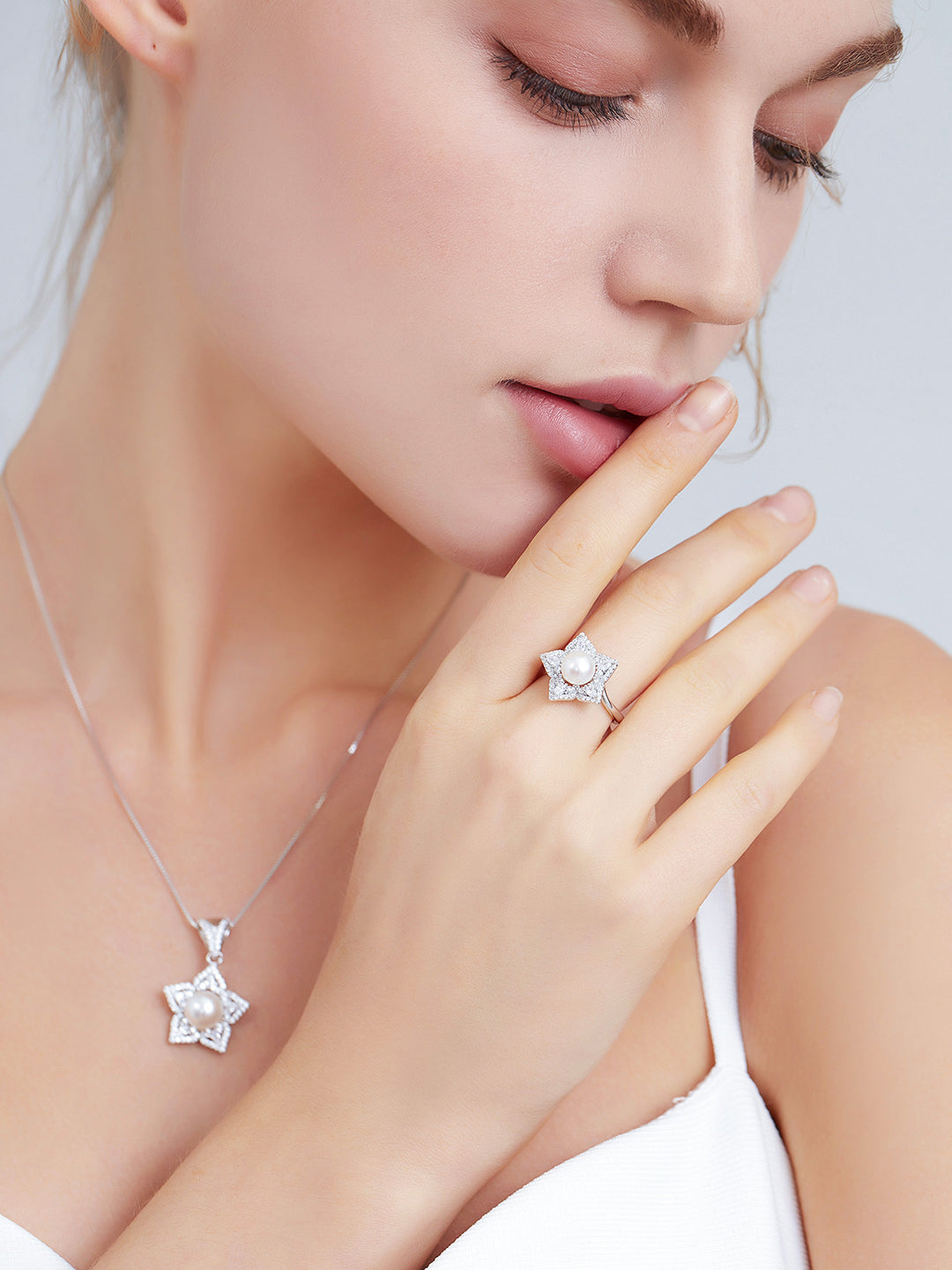 Anello con Perla d&