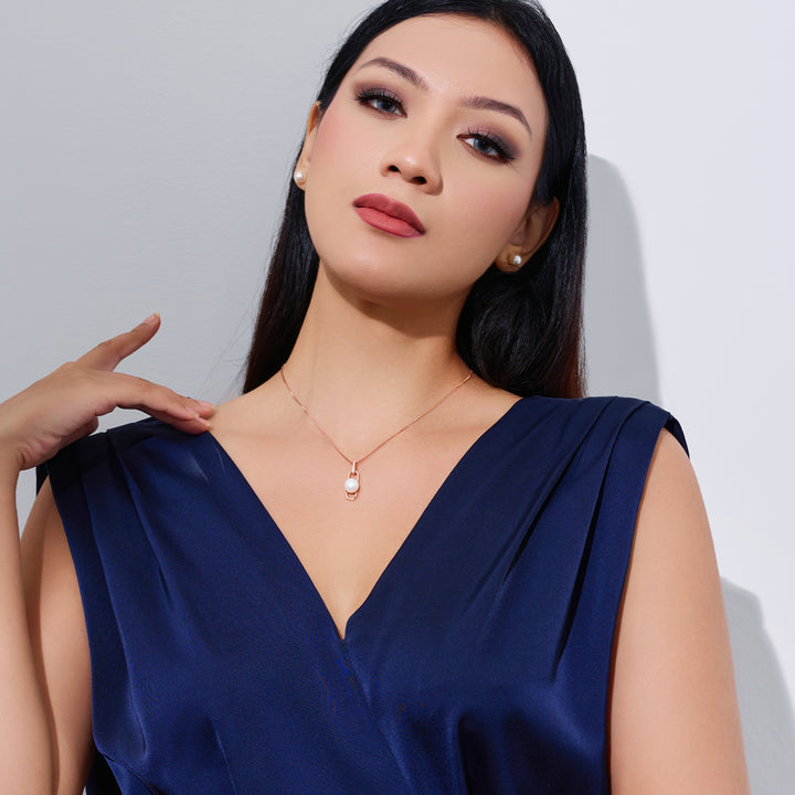 Freshwater Pearl Necklace WN00119 |CONNECT - PEARLY LUSTRE