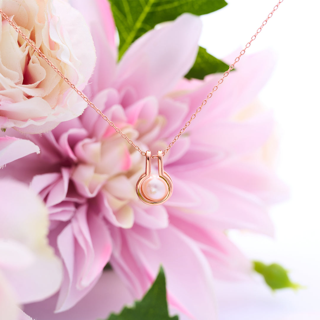 New Yorker Freshwater Pearl Necklace WN00124 - PEARLY LUSTRE
