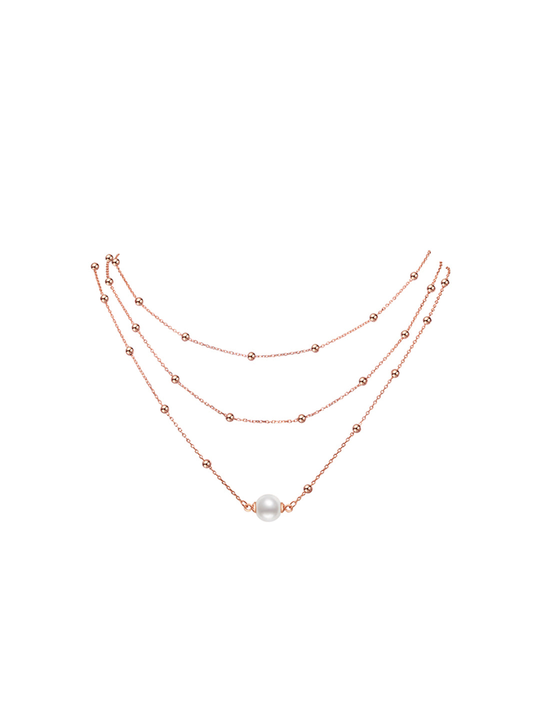 Freshwater Pearl Necklace WN00138 | RHYTHM