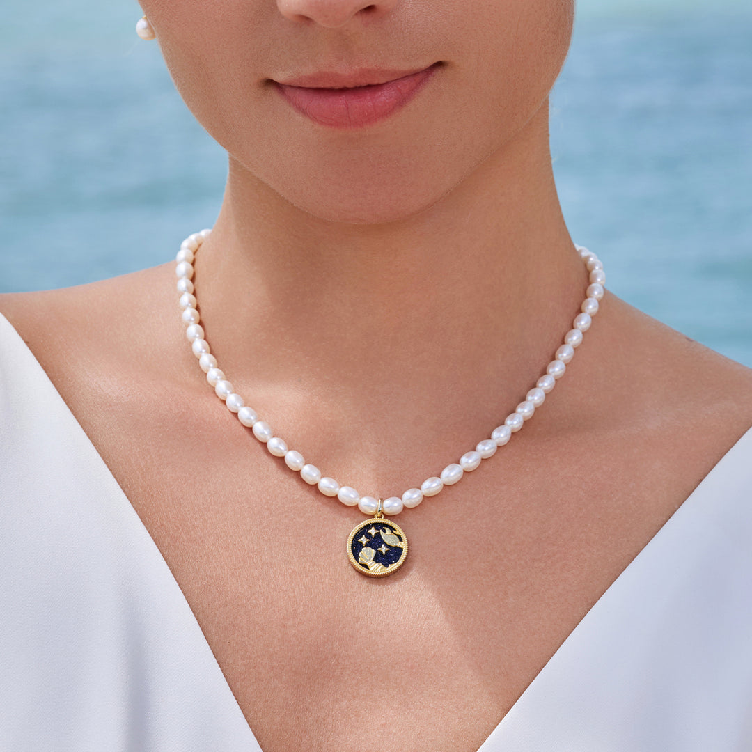 Collier de perles d'eau douce New Yorker Verseau WN00152