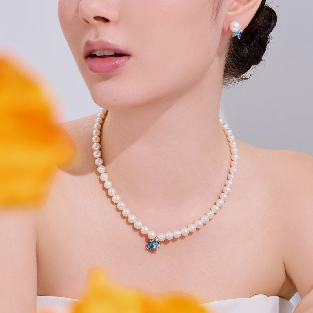 Collier de perles d'eau douce new-yorkais WN00158