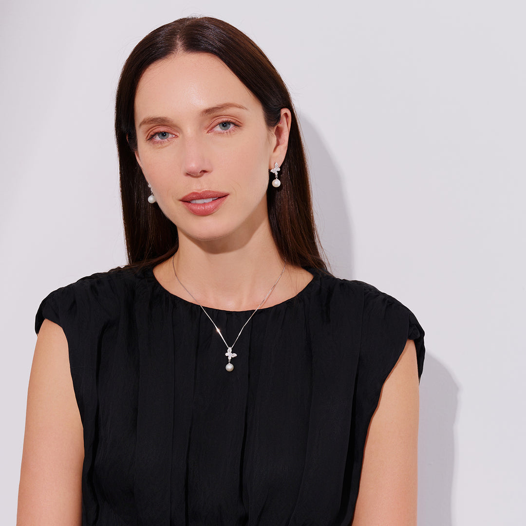 淡水珍珠项链 WN00174 | BUTTERFLY