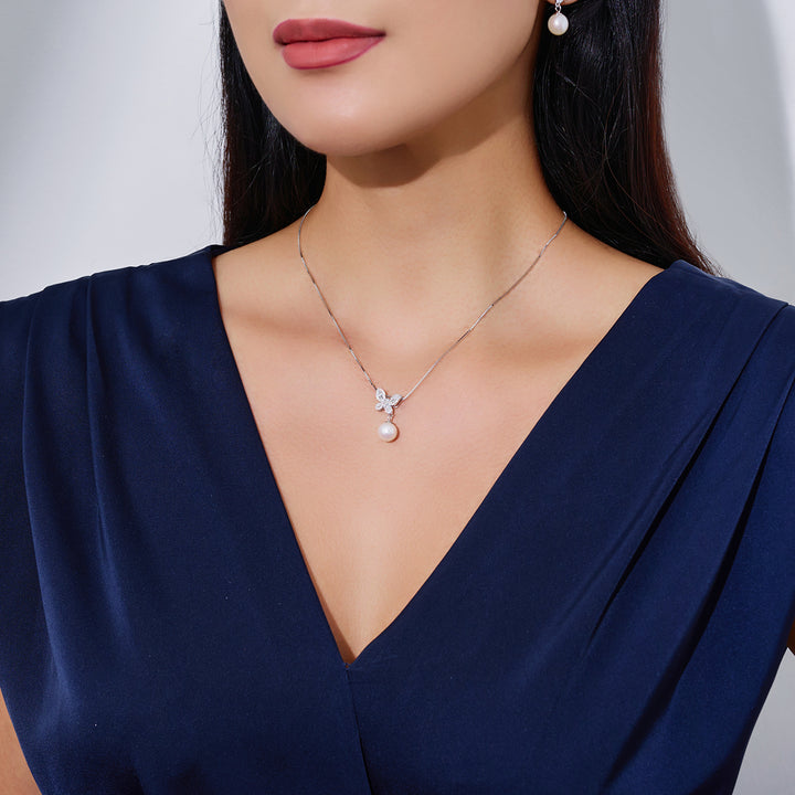 Elegant Freshwater Pearl Necklace WN00174 | GARDENS - PEARLY LUSTRE
