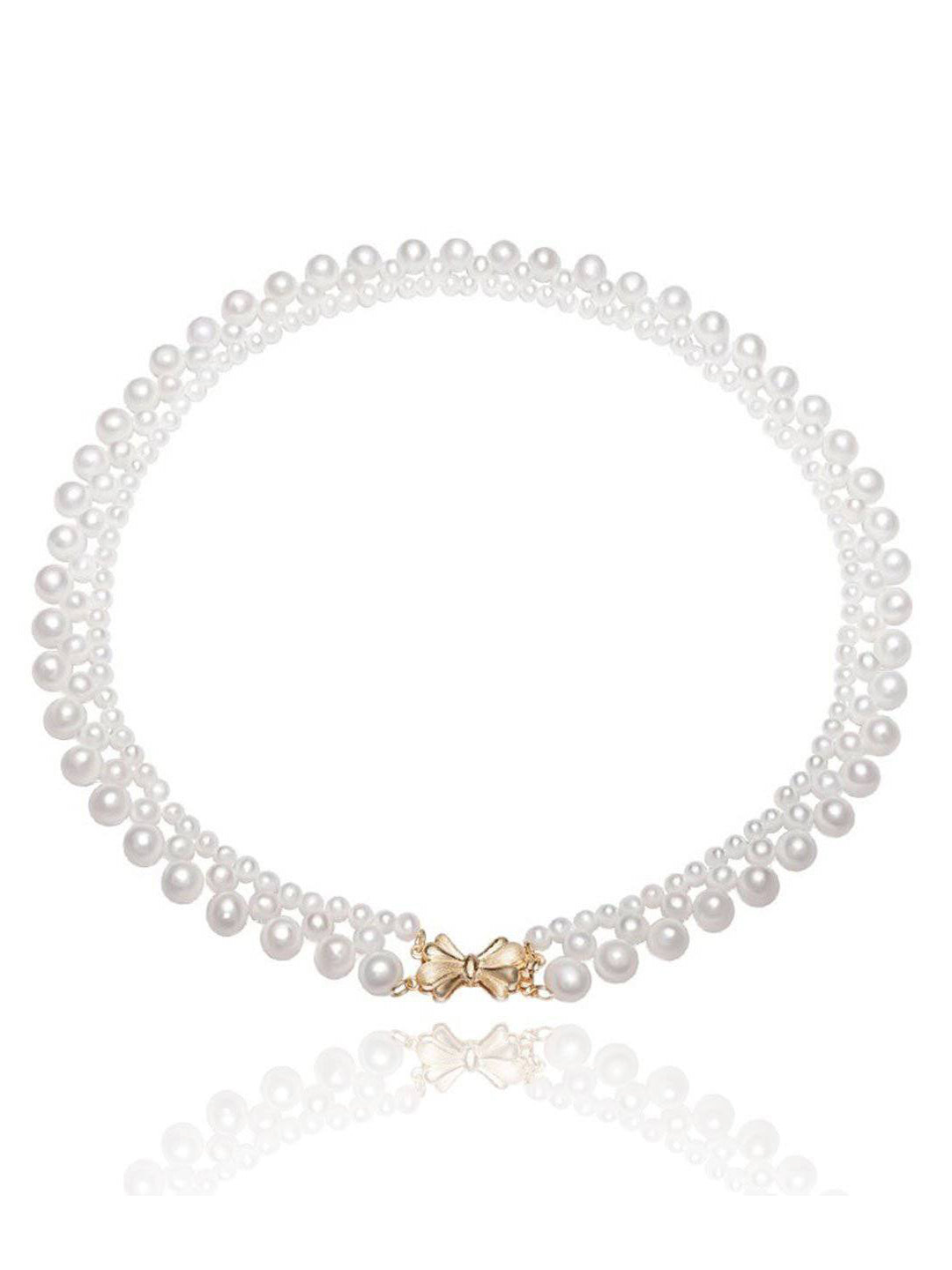 Kalung Mutiara Air Tawar yang Elegan WN00190