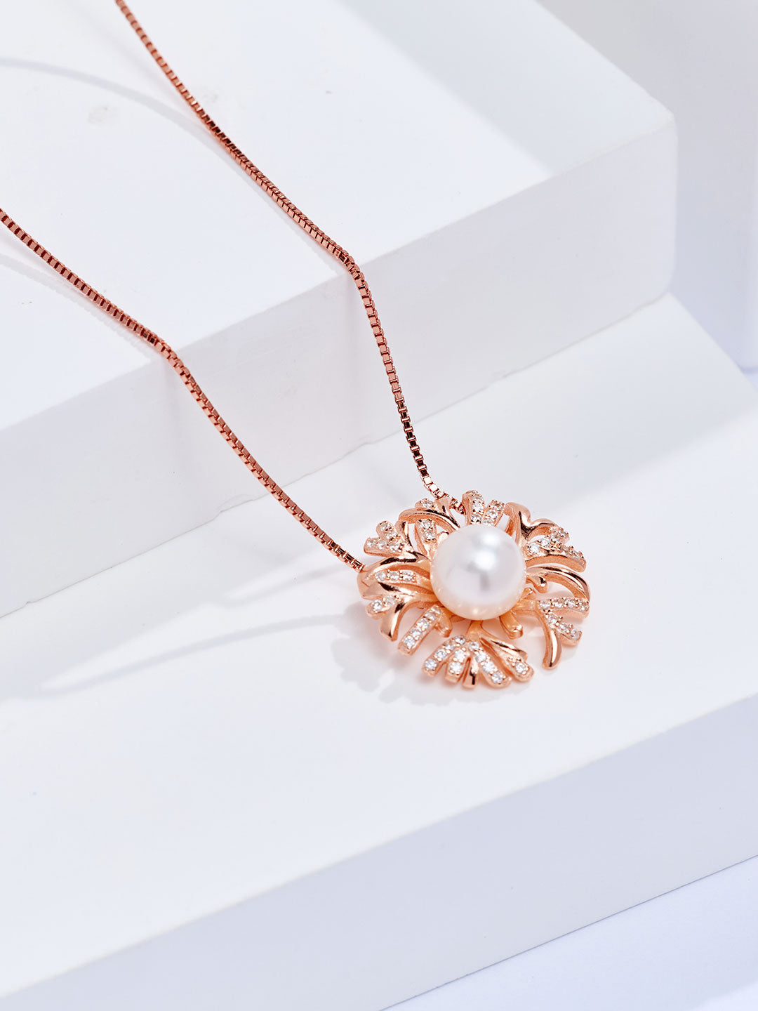 Collier de perles d'eau douce de qualité supérieure WN00193 | JARDINS