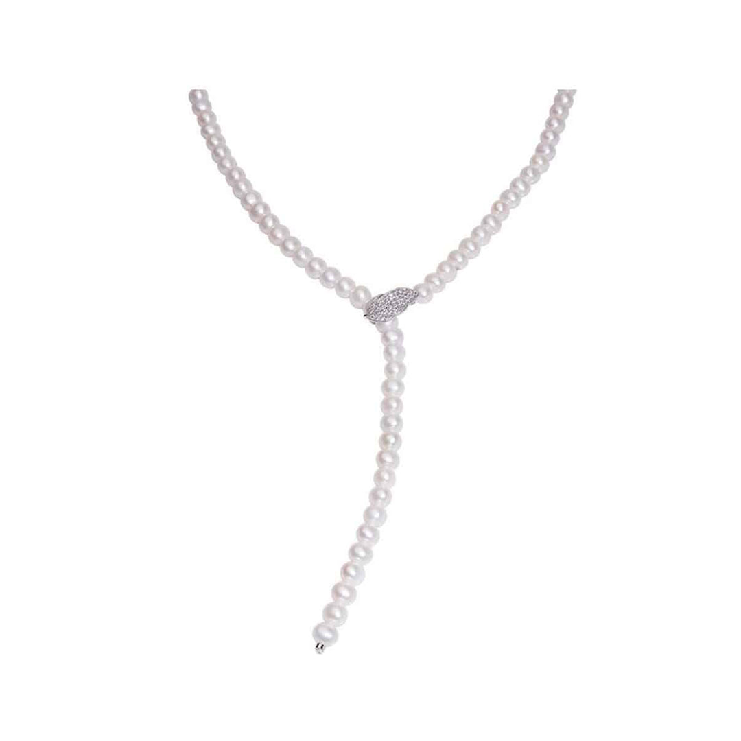 Elegant Freshwater Pearl Necklace WN00196 - PEARLY LUSTRE