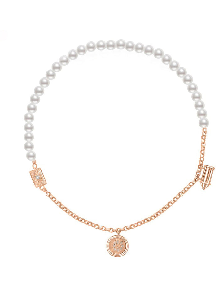 Musée des civilisations asiatiques Collier en perles d'eau douce WN00215 | Collection ACM