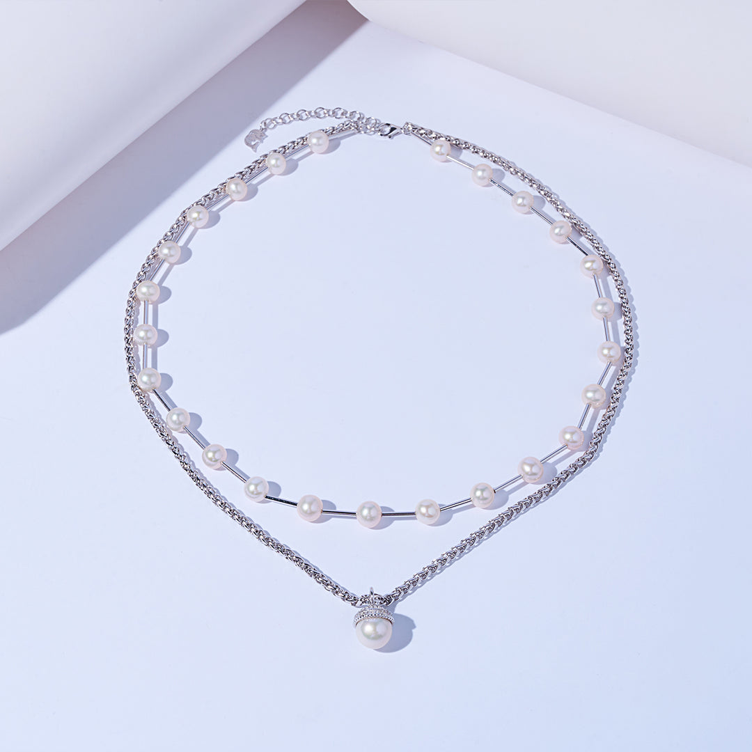 Asian Civilisations Museum Freshwater Pearl Necklace WN00217 | ACM Collection