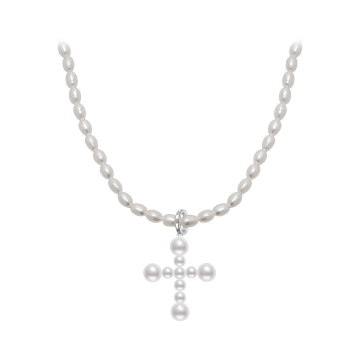 Elegant Freshwater Pearl Necklace WN00267 - PEARLY LUSTRE