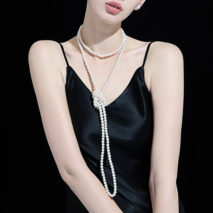 1.6 Meter Long Freshwater Pearl Necklace WN00279 - PEARLY LUSTRE