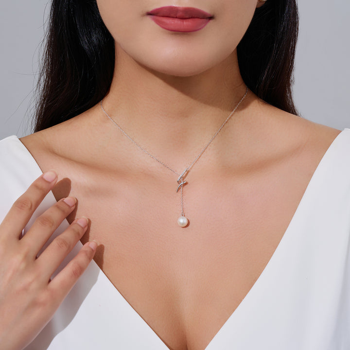 Top Grade Freshwater Pearl Necklace WN00294 | S Collection - PEARLY LUSTRE