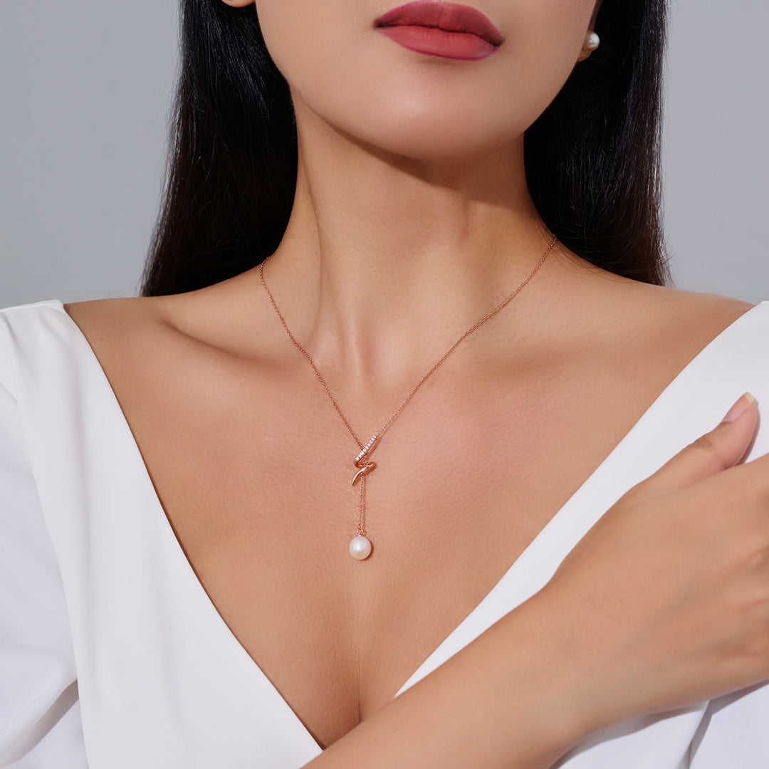 Top Grade Freshwater Pearl Necklace WN00295 | S Collection - PEARLY LUSTRE