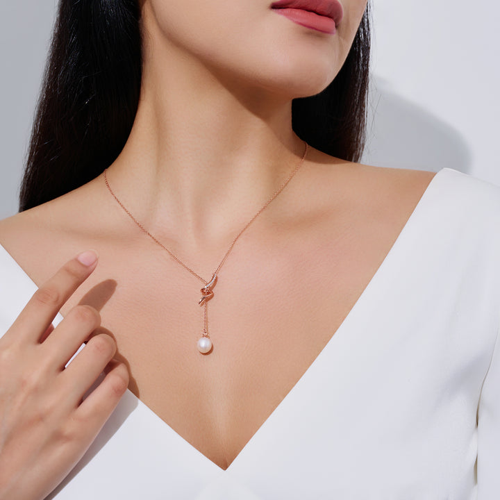 Top Grade Freshwater Pearl Necklace WN00295 | S Collection - PEARLY LUSTRE