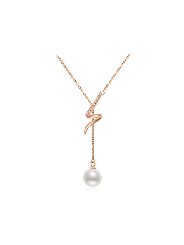 Collier de perles d'eau douce de qualité supérieure WN00295 | Collection S